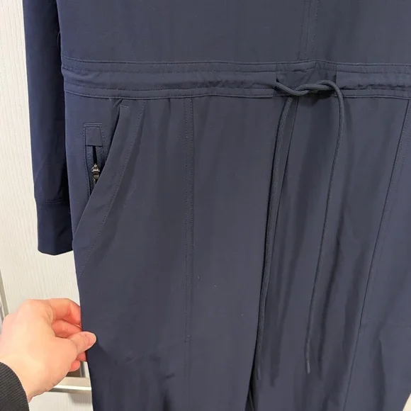 Athleta Deep Blue Women's Jumpsuit - Picture 5 of 7
